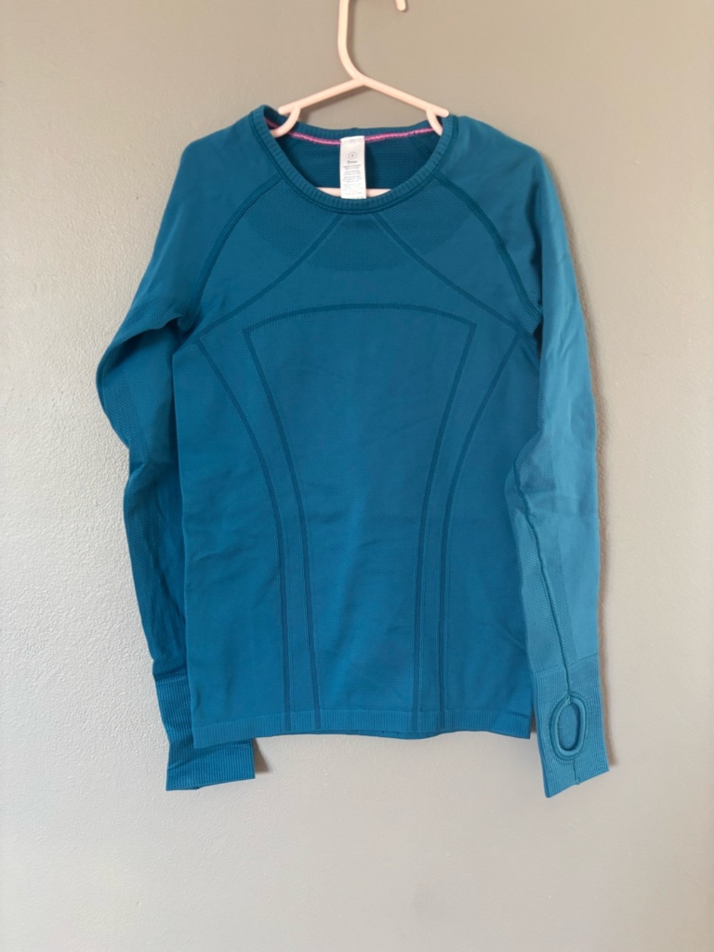 Ivivva Teal Blue Long Sleeve Active Tee